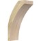 Ekena Millwork 6"W x 10"D x 18"H Thorton Rough Sawn Knee Brace, Douglas Fir BRC06X10X18THR00RDF - alternate 1